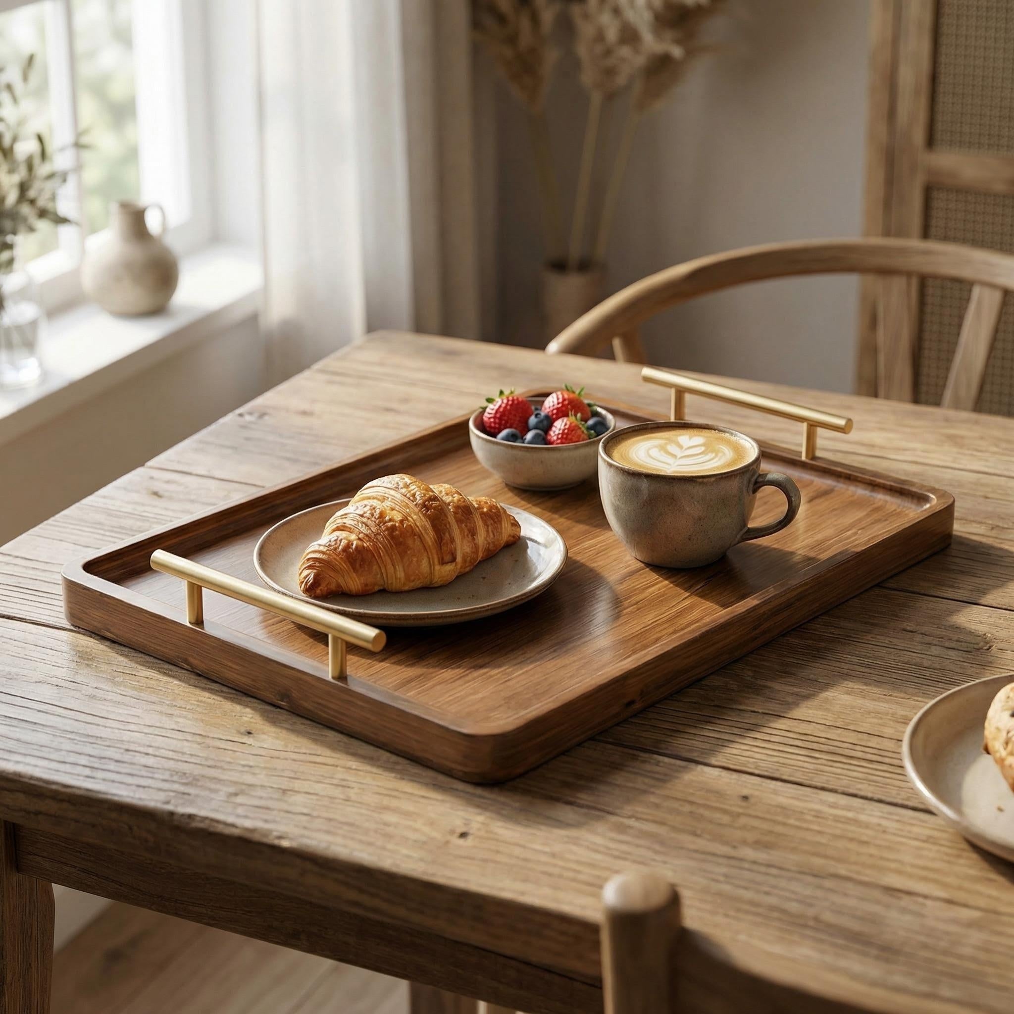 36*25CM Rectangular Serving Tray